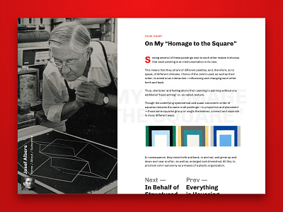 Albers Inspired Blog Post