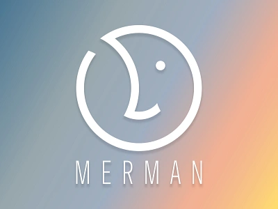 Merman branding design flat icon identity logo minimal typography ui ux