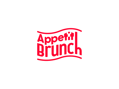 Appetit Brunch branding design logo typography