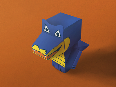 Hostgator paper toy