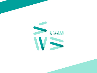 White Bite Logo Design branding design identity logo mint studio teeth tooth trademark white