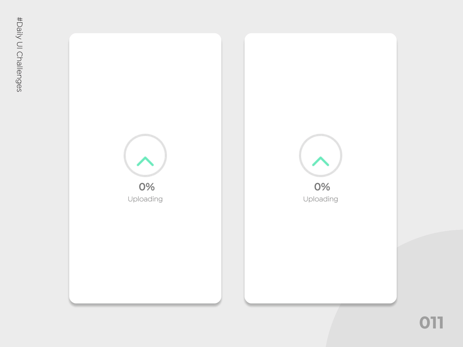 Daily UI Challenge #011 - Flash Message adobe xd animation app bad challenge dailyui dailyuichallenge design flash message good green mobile motion red