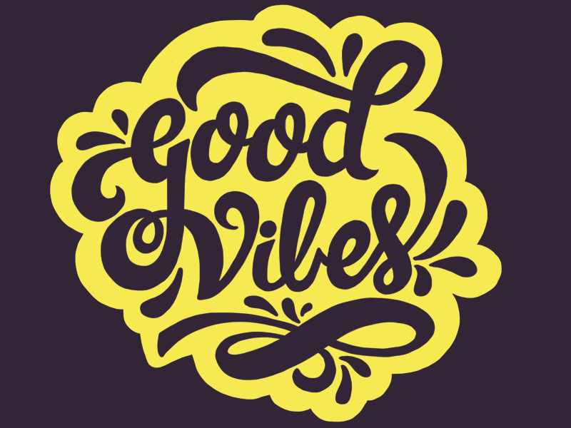 Good Vibes (Only?) good vibes only handlettering lettering type