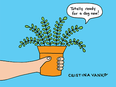 Adult-ish Cover Illustration illustration plant plants succulent