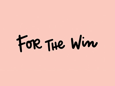 For the Win logo