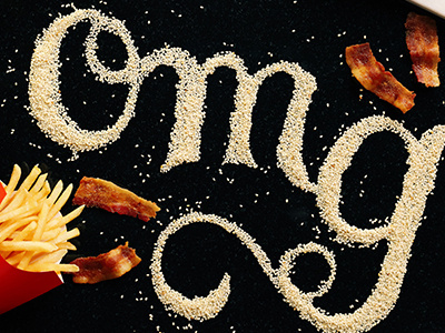 omg typography type food lettering food handlettering lettering hand-lettering