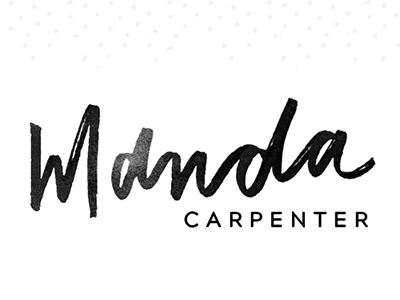 Blog Logo brush type brushtype script hand lettering handlettering lettering