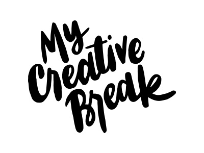 My Creative Break brush lettering brushlettering hand lettering hand lettering logo handlettering lettering logo logo design logodesign