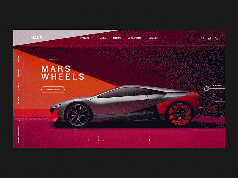 Mars Performance automobile parts automobile parts car marsperformance ui web website
