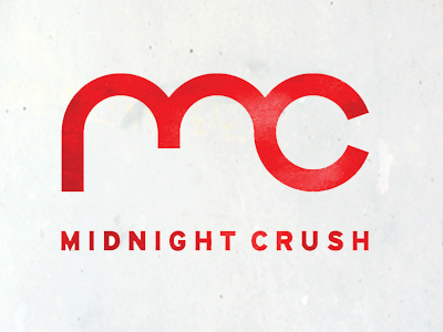 Midnight Crush (graphic design) art design dj illustrator photoshop typography