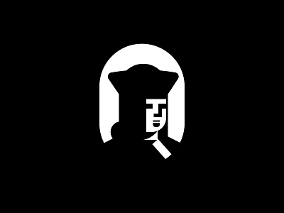 Renaissance Face black classic face hat logo man mark negative portrait renaissance sign symbol