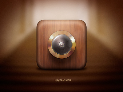 Spyhole door icon ios spyhole