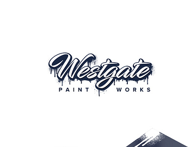 Westgate branding caligraphy car graffiti logo painting