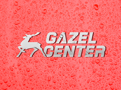 Gazel Center branding car center gazelle logo