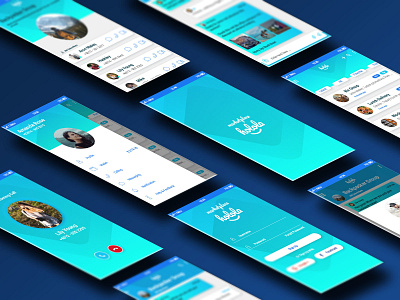 Group Messaging E-walllet APP - UI UX Kit