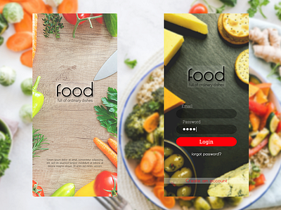 Food.Dibbb app branding design logo ui