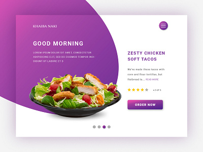 Food Ui Design