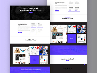 Agency Landing Page Design