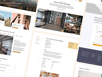 Web design for client that rent out luxury offices