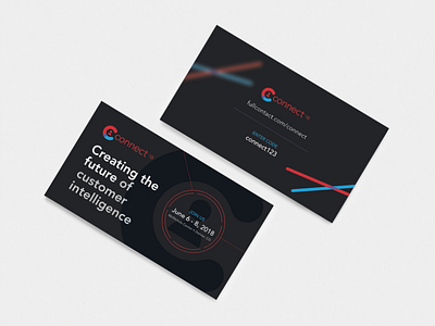 Conference Business Cards business business cards cards conference connect discount code event networking