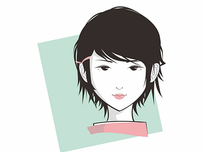 Hime design graphicdesign graphicdesigners hime illustration japanesegirl vector