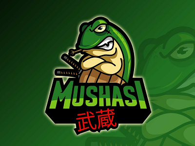 Samurai Frog design esportlogo esports frog gamer logo gamers gaminglogo graphicdesigner green illustration logo logodesign logomascot logoseeker logosquad mascot logo mascotdesign samurai teamlogo vector