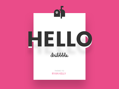 Hello Dribbble