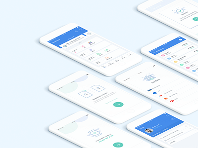 Merchant App app design flat icon minimal typography ui ux