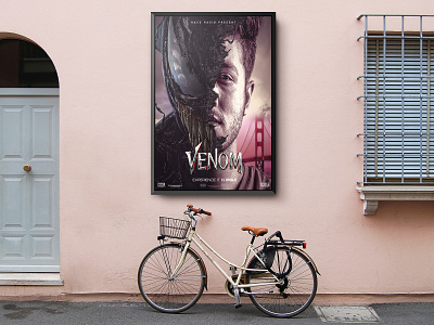 Venom Poster photo editing photo manipulation photoshop poster poster design
