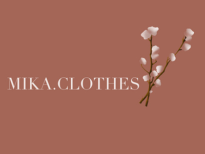 mika.clothes artwork illustration logo