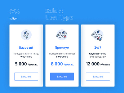 064 064 dailyui design select user type web website