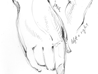 Doodlin' Hands drawing graphite hands sketch sketchbook