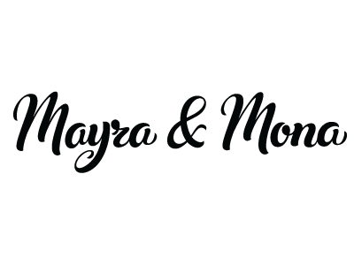 Mayra & Mona fuentoovehuna lettering tattoo type