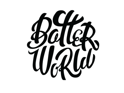 Batter World brand fuentoovehuna gif lettering letters in circle logo red logo type typography work in progress