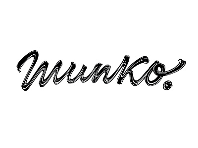 Munko™ / Logo brand branding custom type fuentoovehuna lettering logo type