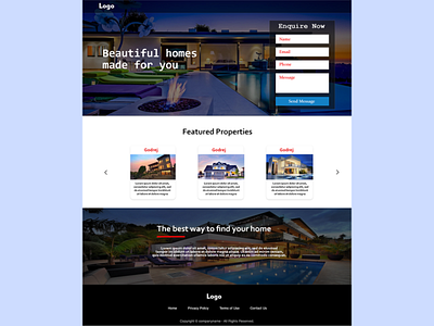 Real-Estate Homepage
