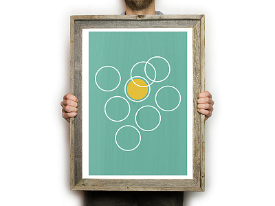 Circle Design circle pattern poster shape