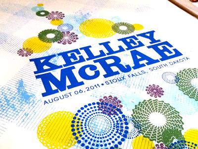 Kelley McRae Poster poster screenprint