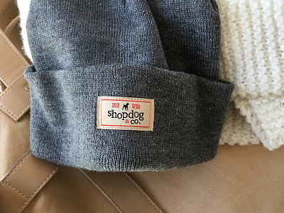 ShopDog & Co Tag boutique dog logo design pet product design retail tag design