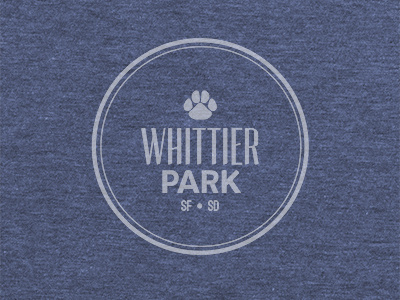 Whittier Park park tshirt