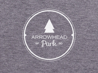 Arrowhead Park park tshirt