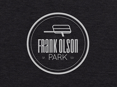 Frank Olson Park park tshirt