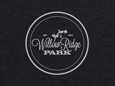 Willow Ridge Park park tshirt