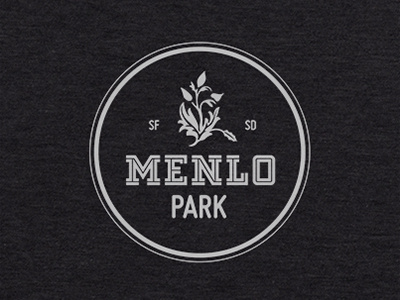 Menlo Park park tshirt