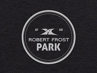 Robert Frost Park park tshirt