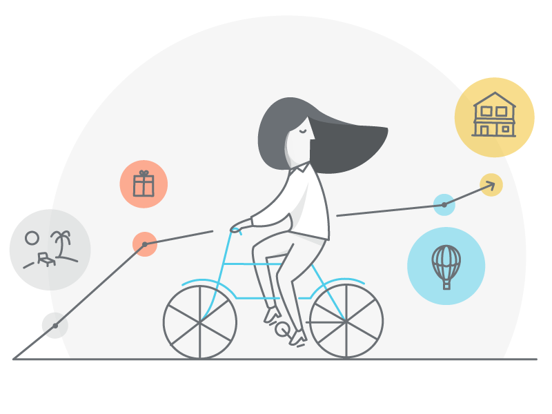 Seeking financial goals cycle life financial objectives seeking goals