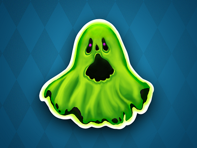 Ghost - Halloween stickers