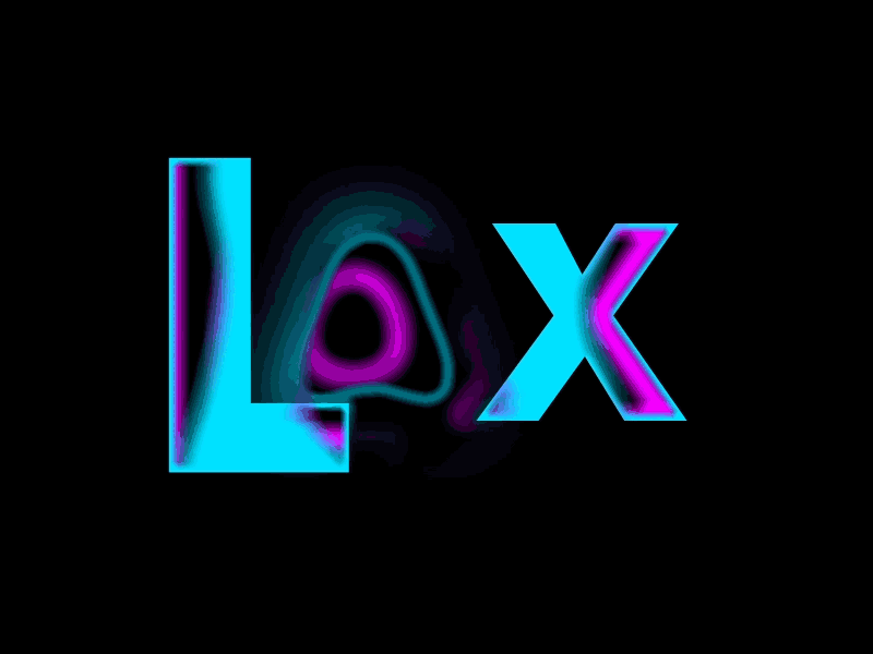 Vegas effects typographies Ver. LAX after effects animation blob design flow fluid fluids fruta gif liquid motion type typography vegas effect vegas effects