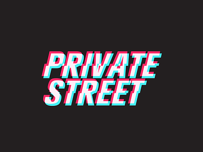 Logo Private Street v1 branding logo mark
