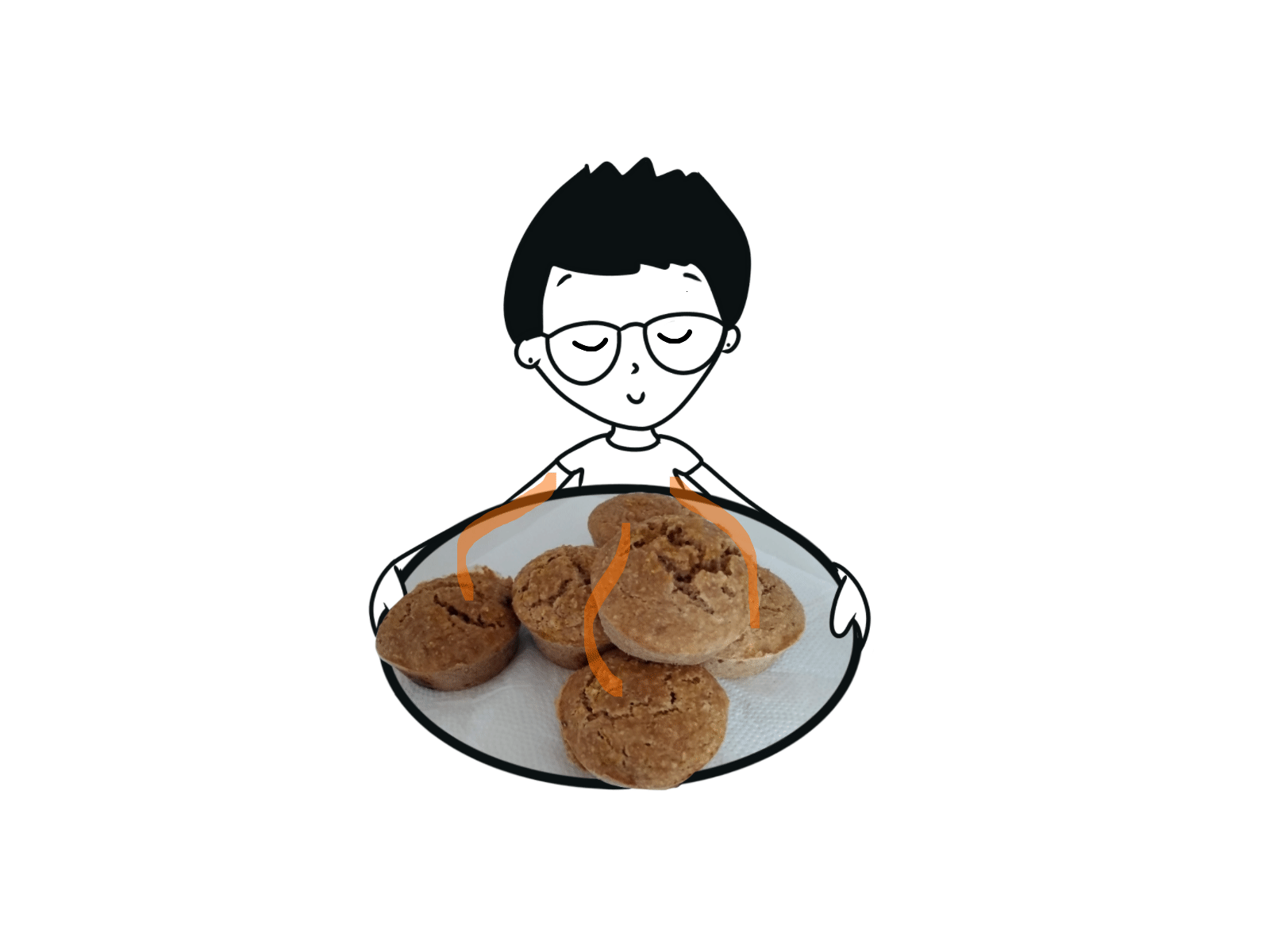 Love this smell animation bread cake flipaclip hand drawn illustration orange smell whole food